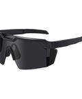 Hella Durable Photochromic Polarized Safety Glasses With Tough As Nails Impact Resistant Polycarbonate Lenses And Protective Side Shields in black.