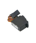 Ultra Light 3.7G Micro Servo Motor For Rc Plane And F3P Drones showing side view with wires for connection and compact design.