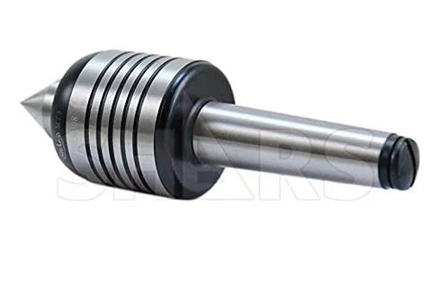 3MT Medium Duty Live Center With MT3 Morse Taper Triple Bearing Lathe Center, 661 lbs load, for CNC and manual lathes, side view