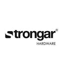 Strongar Hardware logo in black text on a white background