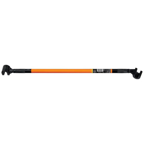 Angled Rebar Hickey For No 3 And No 4 Rebar With 65 Degree And 90 Degree Bends 24 Inch Handle Heavy Duty Steel Alloy Head Tool