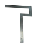 All Purpose Flange Square Galvanized Steel Bracket 300 x 300 mm Multicolored Finish Heavy Duty Construction Hardware