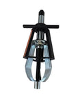 Front view of a Heavy Duty 3 Jaw Puller With 4 Inch Reach 0.5 To 5 Inch Spread 5 Ton Capacity For Tough Auto And Industrial Jobs Centerbolt