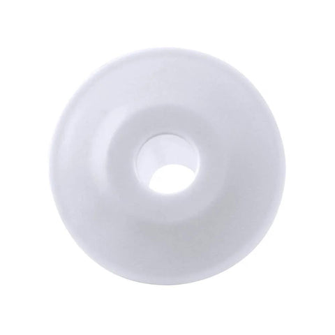 Skywalker white plastic single feed-through cable bushing, 100 pieces