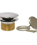 Absolute Game Changer Universal 3 Inch Bathtub Drain Conversion Kit Antique Copper Finish Slick Soft Touch Push Pop Up Stopper components and assembly.