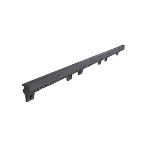 Workhorse Grade Fiber Glass Reinforced Nylon Gear Rack Set Of Two With Solid Steel Insert Tube Three Point Three Foot heavy duty nylon gear rack.