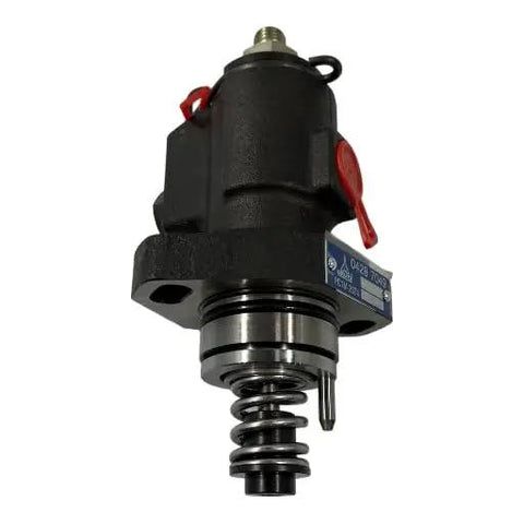 Top Tier Fuel Injection Pump For D2011 L2I And F2L2011 Diesel Engines Replaces 1340379 And 1340326, with black finish and spring assembly.