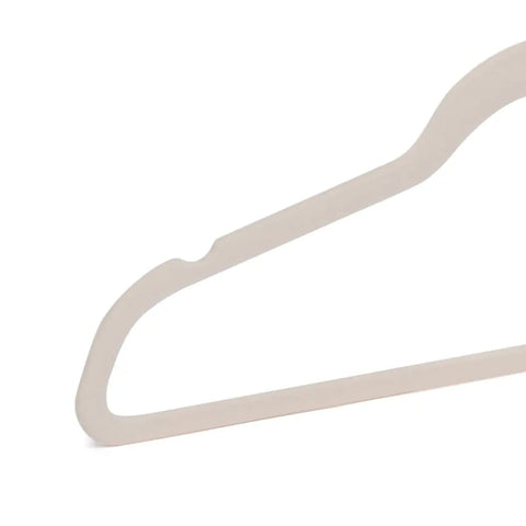 Space Saving Slim Velvet Non Slip Suit Hangers Pack Of Fifty Blush Pink Rose Gold Heavy Duty Clothes Rack With Deep Notches Keeping Your Threads Crisp Total Closet Flex