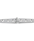 8 Piece 30x152mm Door Strap Hinges Set In Marine Grade 316 Stainless Steel With Six Hole Mounting, Mirror Polished Finish