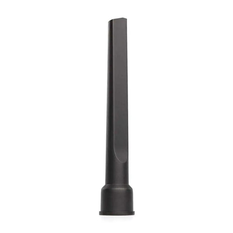 Dual-Fit Crevice Tool For Wet Dry Vacuums Reaches Tight Corners And Car Interior, shown standing upright