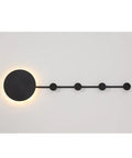 Heavy Duty Wall Mounted Coat Rack With Multi Hook Design For Grabbing Daily Gear Like Coats And Caps Cool White Finish on wall