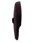 Heavy Duty Tip Toe Bathtub Drain Plug With One Hole Overflow Cap Oil Rubbed Bronze Finish, side view of press action design.