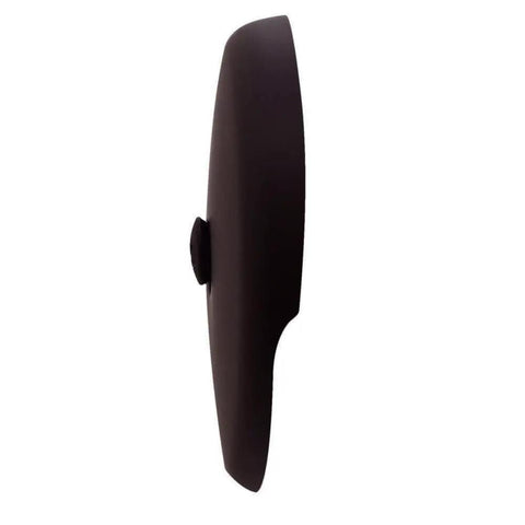 Heavy Duty Tip Toe Bathtub Drain Plug With One Hole Overflow Cap Oil Rubbed Bronze Finish, side view of press action design.