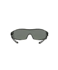 Clip On Safety Glasses With Gray Lenses Uv Blocker Anti Scratch Prescription Guard Lightweight Ansi Z87 Rated Eye Cover, front view.