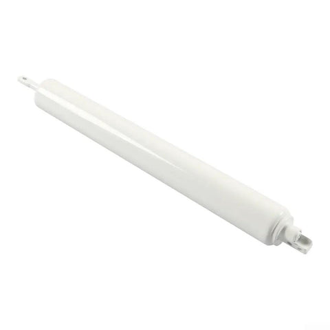 Heavy Duty Dual Pneumatic Door Closer Kit for Storm Screens and Security Doors, white component detail
