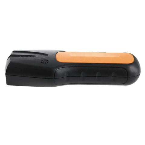 Metal Detector Wood Stud Finder Electronic Wire Sensor Cable Scanner TS78B handheld tool with black and orange design.