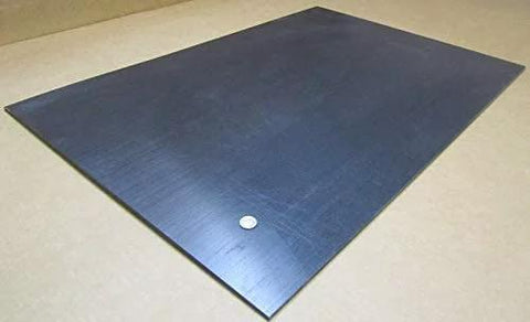 UHMW PE Black Sheet 1/4 Inch Thick 24 By 36 Inches Built To Last Durable Wear Resistant Plastic Panel For Industrial Use