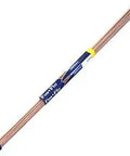 Sil Fos 15 Brazing Alloy 28 Rod Tube Pack For Copper And Brass with protective caps on both ends, copper rods visible.