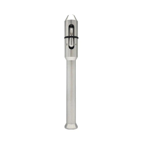 Wire Feeding Pen Tool For TIG Welding shown standing upright, featuring smooth grip, compact design in aluminum material, 0.8-3.2 mm size range.