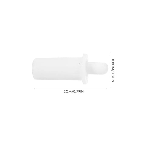 Kick Your Broken Shutters To The Curb With These Top Shelf Repair Pins And Zero Point Six Inch Metal Blind Louver Fixing Kit crafted to keep your windows looking tight without any loose ends, showing a white shutter repair pin 2cm.