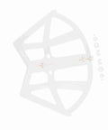 Closet Shoe Rack Hinges For Smooth Open And Close Easy Assembly ABS Drawer Cabinet Hardware With Two Layer Hollow Design