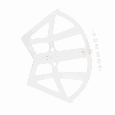 Closet Shoe Rack Hinges For Smooth Open And Close Easy Assembly ABS Drawer Cabinet Hardware With Two Layer Hollow Design