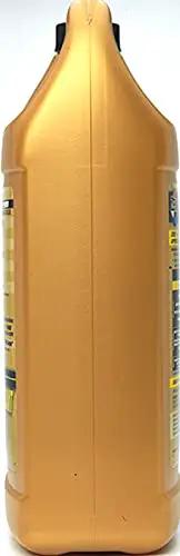 Hybrid G05 Coolant Antifreeze 50/50 Pre Mixed Six Gallon Container side view, showcasing sealed design for easy pouring.