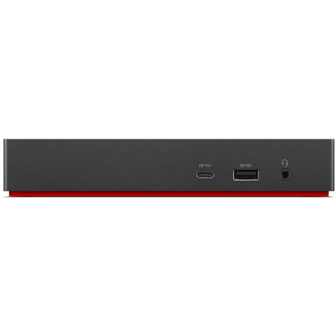Slick Grind Ready Workspace Bundle Featuring Universal Smart USBC Docking Station with ports for connections and 96W charging.