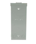 Front view of Type 3R Enclosed Main Breaker Panel 200A Single-Phase Surface Mount 22 kAIC PowerMark Gold NEMA enclosure
