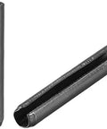Close-up of 5 Mm By 30 Mm Slotted Spring Pins Assortment Kit With 100 Pieces 65Mn High Carbon Steel Smooth Finish Tension Pins