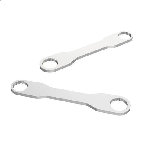 Steel Wrench Multitool Spanner For Quick Disassembly And Mechanical Repairs, Heavy Duty Hand Tool shown from top view