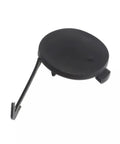Tow Hook Cover Cap For Hyundai Accent 2012-2017 And Kia Forte 2014-2018 Forte5 Front Bumper Tow Hook Replacement, black cap