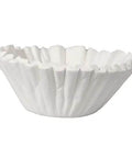 Commercial Tea And Paper Coffee Filters 1.5 Gallon White 500 Count For Use With Specialty Commercial Brewers, side view