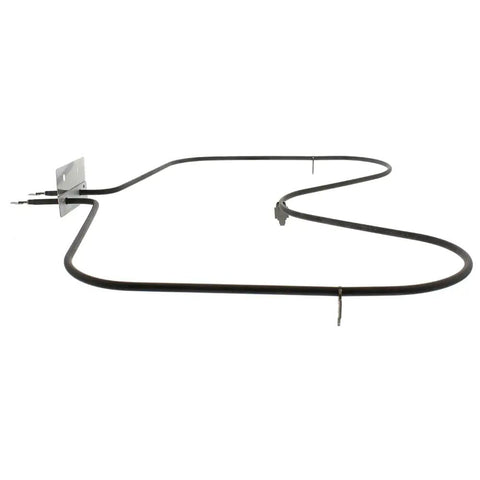 Bake Element For Whirlpool Oven W10308477 Replacement Part Fits Models shown from side view on white background