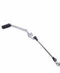 CMX250 Rebel Motorcycle Gear Shift Lever Foot Pedal Replacement for smooth shifts, stainless steel, side view