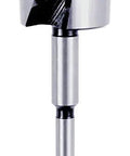 High Speed Steel Forstner Drill Bit For Straight Angled And Overlapping Holes In Wood, 1-3/4 Inch Diameter, 3/8 Inch Shank, 3-1/2 Inch Length