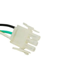Heavy Duty Draft Inducer Motor Replacement For Gas Furnace 115 Volt 1.16 Amp 3 Prong Plug detailed electrical connector close-up.