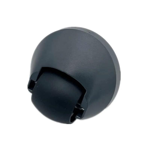 Close-up of grey front omni-directional caster wheel for Roborock robot vacuum (Q Revo/S8 Pro Ultra/S8 MaxV Ultra).