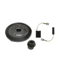 Heavy Duty Carbon Brush And Brush Gear Set Compatible With Makita Gws20180 And Gws200018 Angle Grinder, graphite blocks and gears.