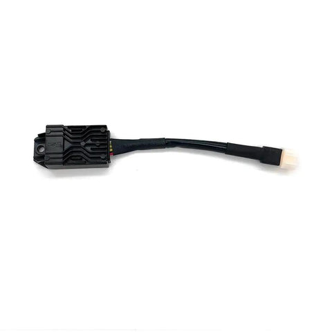 High Efficiency Motorcycle Voltage Rectifier And Regulator For DT230 MT250 with plug, black scratch resistant housing