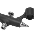 Close-up of the nozzle and handle of the Slick Portable Marker Airbrush Sprayer Kit For Smooth Coloring And Hassle Free Paint Swapping.