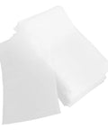 Foam Cushioning Pouches Pro Grade Pack Of 100 Full Coverage EPE Pearl Cotton Wrap for Fragile Items and Cups visible in closeup view