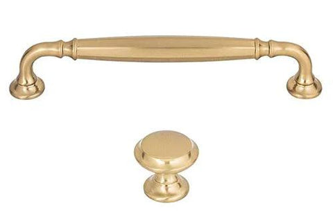 Grace Collection Barrow Pull in Honey Bronze 160mm Length for kitchen cabinets and bathroom metal handle, traditional and modern decor.