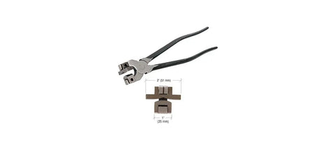 Plate Glass Pliers With Floating Block Jaws For Self Aligning, Keeps Parallel To Glass, Ideal For Glass Or Mirror Installations
