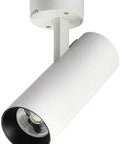 DJVHSRI Recessed Lighting Housing Trim Kits Led Dual-Use Ceiling Downlight, white aluminum spotlight for home and cafe decor.