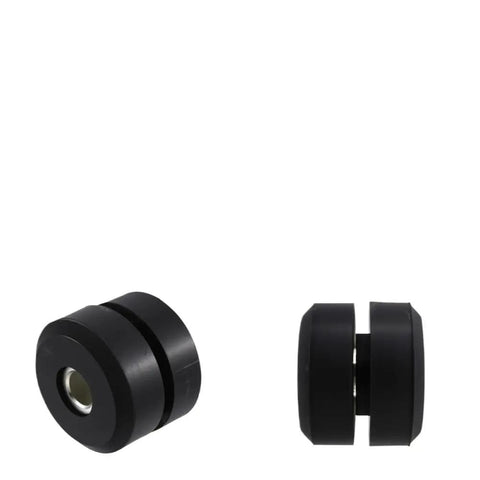 Heavy Duty Vibration Mount Isolators Set Six Piece Kit Compatible With TK SB 100 110 190 Models Direct Fit Replacement For 917709 Parts, black rubber vibration mounts.