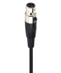 Replacement Headset Microphone For Wireless Bodypack Systems Condenser Cardioid Pickup Unidirectional TA4F Four Pins Connector