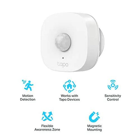Must Have Tapo Motion Sensor With Long Battery Life And Real Time Alerts Requires Tapo Hub H100 Sub 1G Low Power Wireless