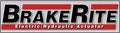 BrakeRite logo on a red-and-black banner with Electric/Hydraulic Actuator text