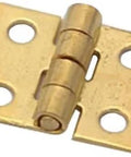 Golden One Twelfth Scale Dollhouse Door Hinges With Screws Set Of Four Hinges And Sixteen Screws For One Twelfth Scale Miniature Doors Cabinets And Furniture DIY Projects Realistic Finish Easy Installation